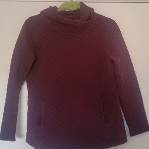 Duluth Trading Co Maroon Pullover w/Hood